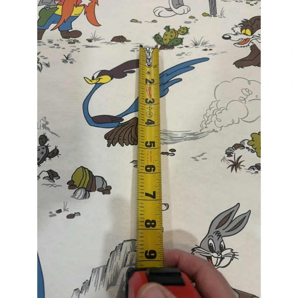 1978 Open Roll VTG Looney Tunes Wall Paper Wile.Coyote Bugs Bunny Yosemite Sam